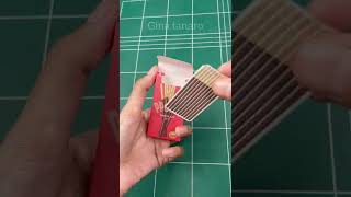 ASMR papercraft origami korea snack pocky