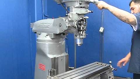 EXCEPTIONAL! BRIDGEPORT 9" x 42" SERIES I VERTICAL MILLING MACHINE w/ POWER FEED