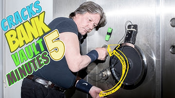 World Champion Safecracker Jeff Sitar Cracks Bank Vault in 5 Minutes by Touch