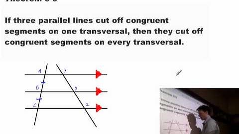 5-3 Theorems involving Parallel Lines.wmv