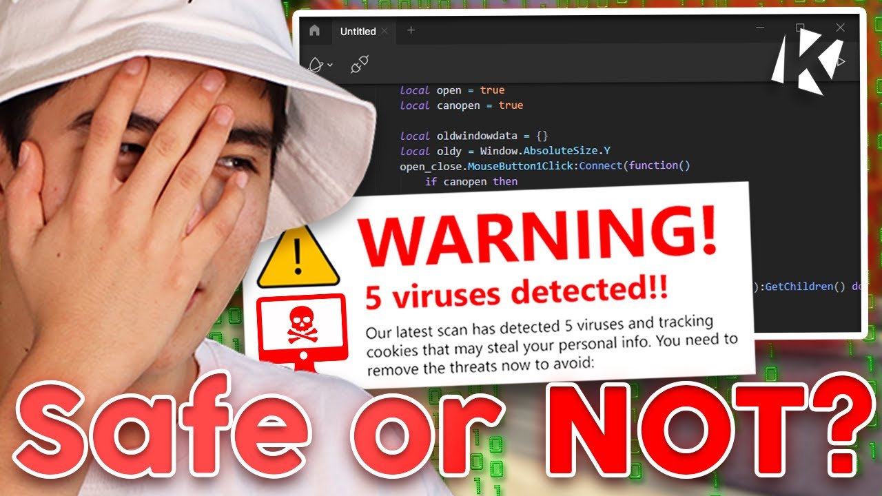 Commonly Asked Questions - no krnl isn't a virus, Stop thinking