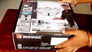 How I Bought This Bergner Kadai At Low Price   tummytimetamil unboxing shopping