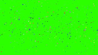 Confetti #2 / Green Screen - Chroma Key