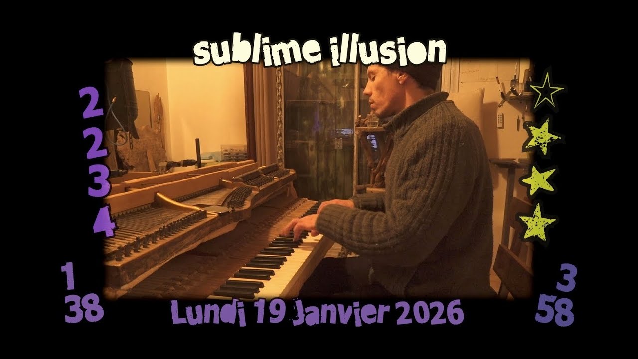 composition pour piano - 2234 splendide illusion - YouTube