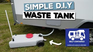 Simple D.I.Y External Grey Water Tank (Self Contained)