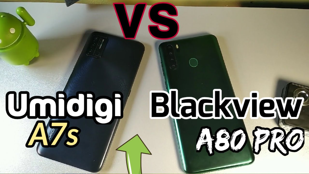 Umidigi A7s VS Blackview A80 Pro | Geekbench 5, Gaming, specs