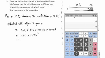 Q1 Paper 2 SQA 2014 National 5 Mathematics Exam.