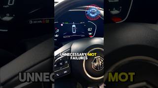 MG MOT Rule  🚗 ABS Light Warning Could Still PASS Your Car ⚠️ #MG #MOT #CarsUK #ABSWarningLight