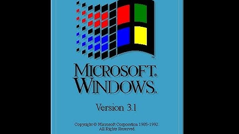Windows 3.1 Build 68 (1992)