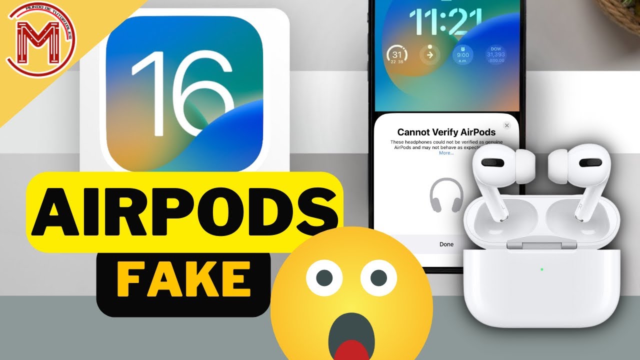 No se pueden verificar los AirPods: iOS 16 detecta AirPods falsos