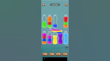 Water Sort | Level 125 #reel #watersort #watersortgame #watersortpuzzle #shortvideo #game #shorts