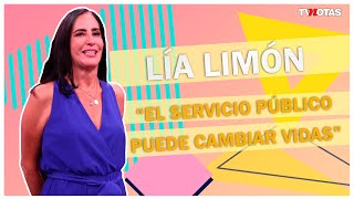 Lía Limón: &quot;El servicio público puede cambiar vidas&quot;