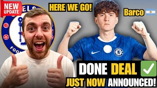 ✅️ HERE WE GO! Chelsea COMPLETE Valentín Barco Signing 💙🔥