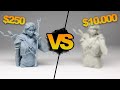 Comparing $10,000 to $250 3D prints using Fiverr!