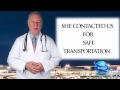 Dubai to London Medical evacuation - Emirates Flight - HI Flying Air Ambulance International