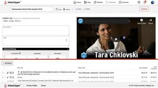 VideoClipper Tutorials | Creating a Cliplist