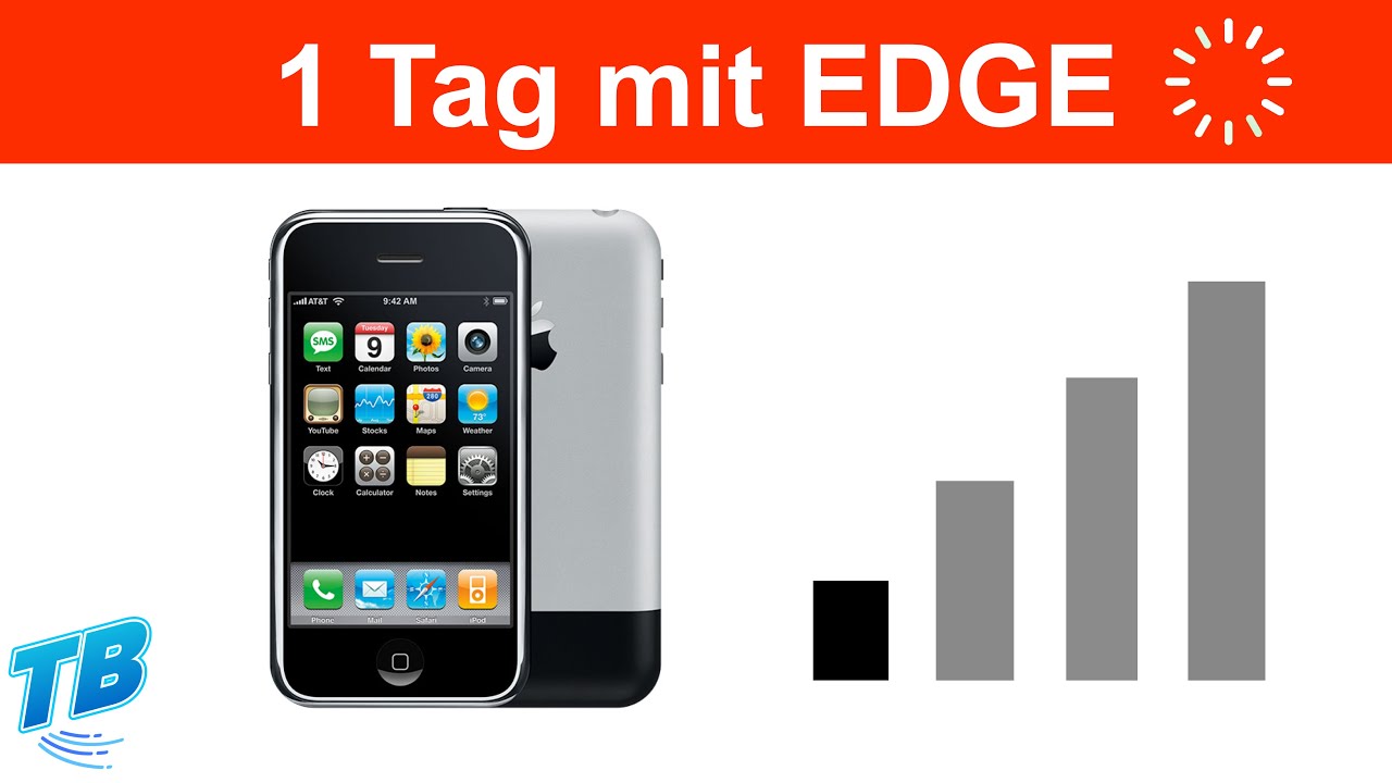 1 Tag nur mit EDGE Verbindung: kein LTE/5G/3G