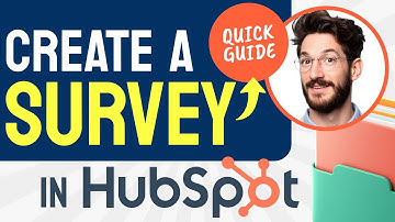 How to CREATE a Survey in HubSpot (Step by Step) 2025