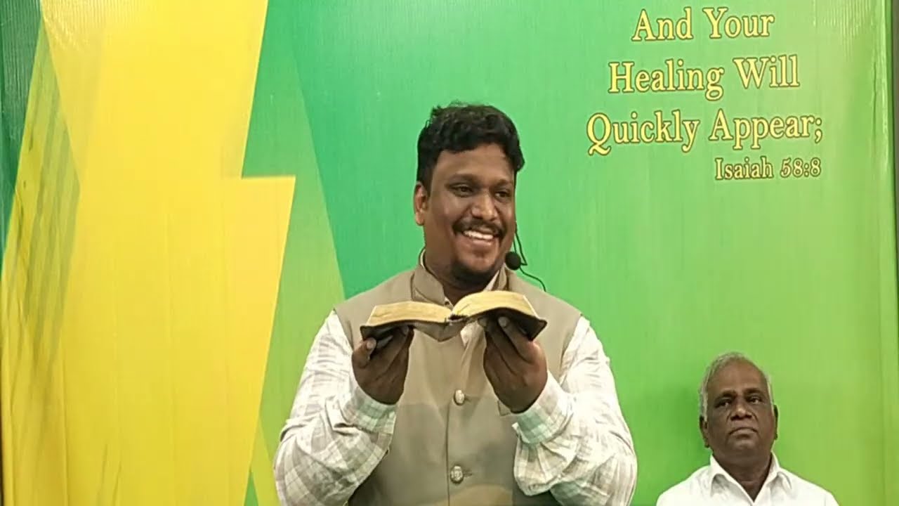 Pas.B.Sam Vijay || King Of Glory church INDIA || Psalm Explain in Tamil