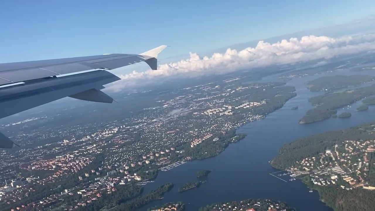 Takeoff from Bromma airport!!!