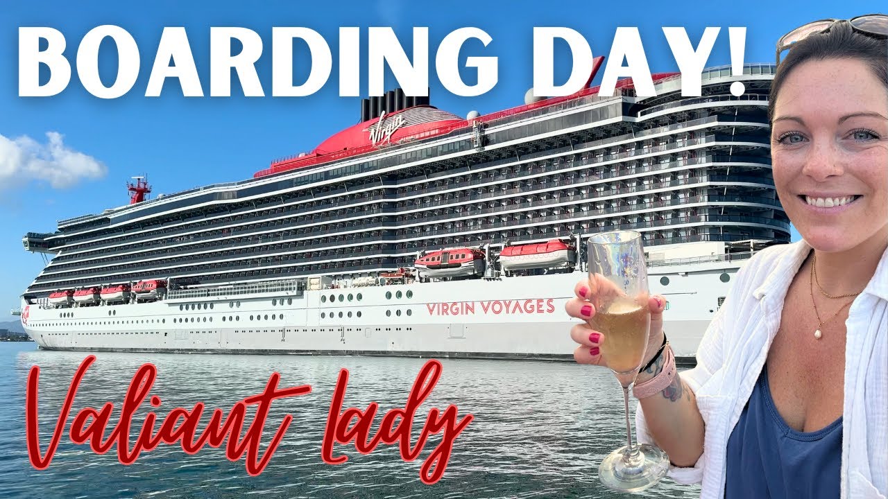 Boarding Valiant Lady in San Juan Puerto Rico | Solo Cruise! (March 2024)