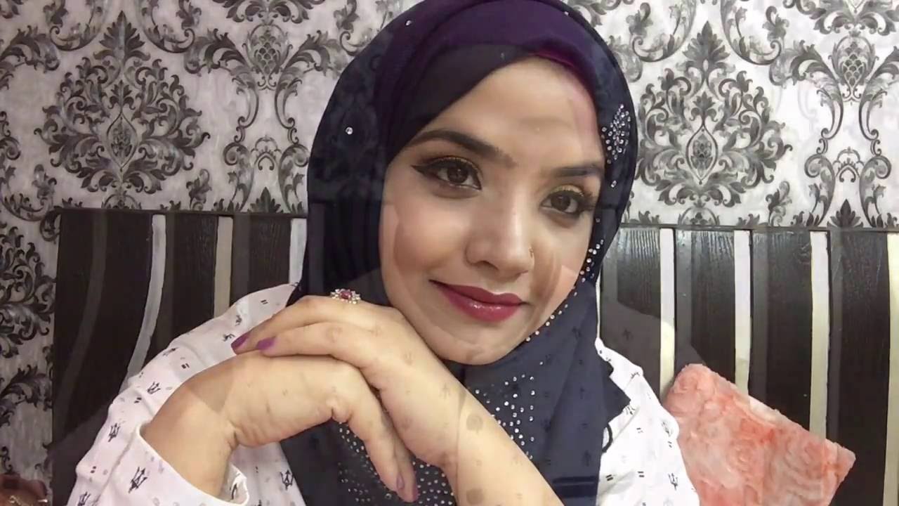 How to get Golden Glam eye makeup Attitude cosmetic review Saman