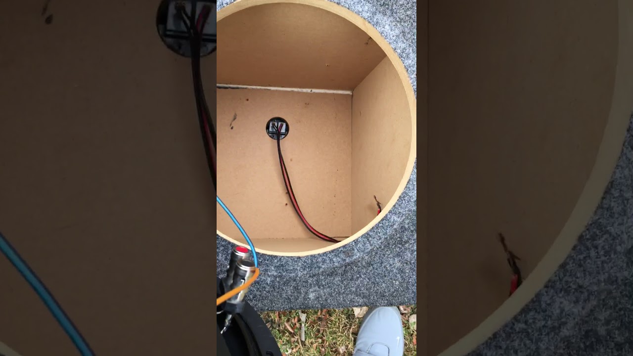 In fibra di vetro Intrecciata 3 Pollici Woofer Subwoofer Hifi Unà di