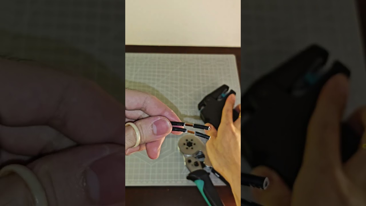 2.5mm Cable Twin Ferrule Crimping Process