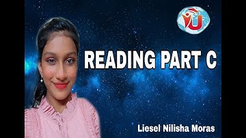 Student Faculty: O E T  Reading Part -C