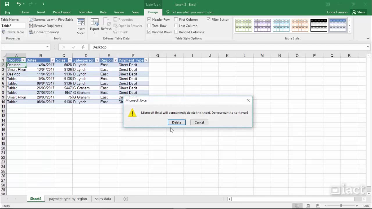 Excel Drill Down Pivot Chart