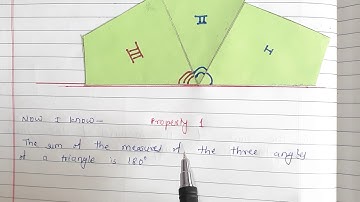 Triangles and their properties/class 6th/chapter 15/part 3/properties of triangle