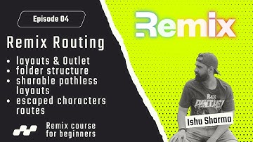 Remix.js advanced routes management and Layouts | Episode 04 | Remix.js for beginners #javascript