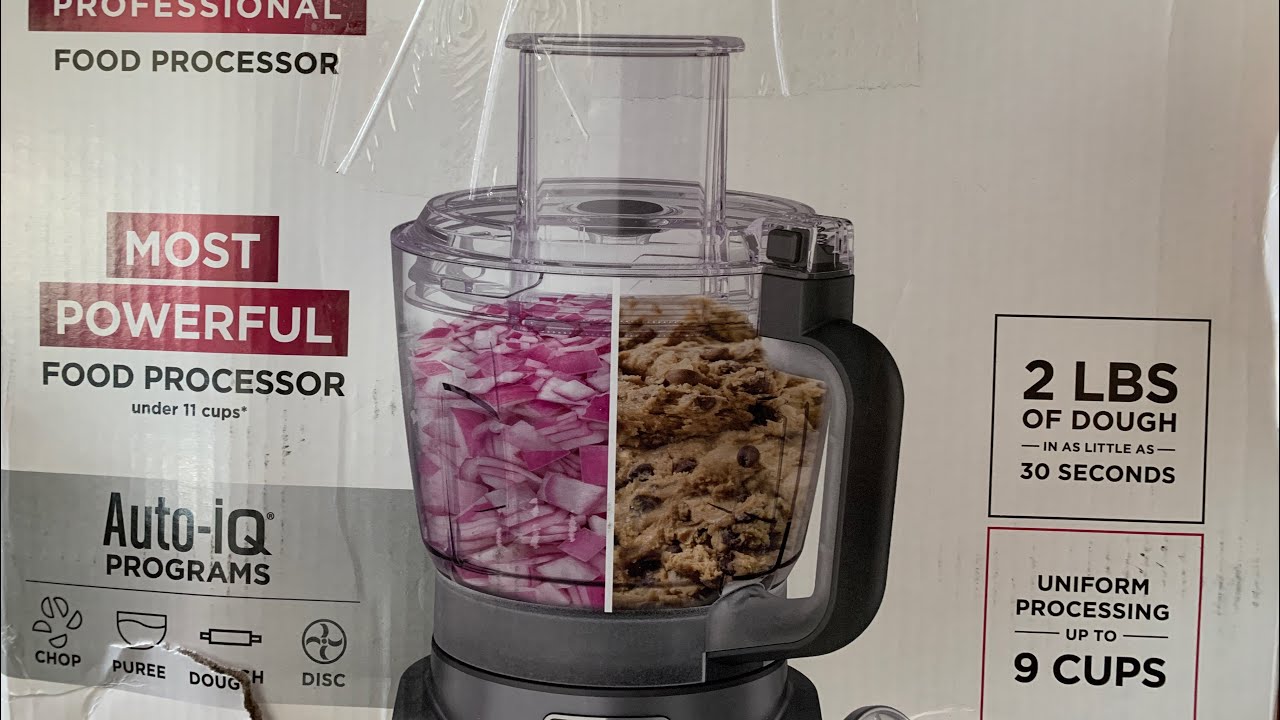 Review Ninja BN601 Professional Plus Food Processor 1000-Peak-Watts with  Auto-iQ Preset Programs 