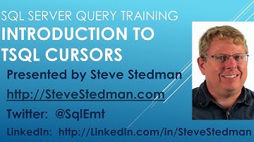 Simple Introduction to TSQL Cursors