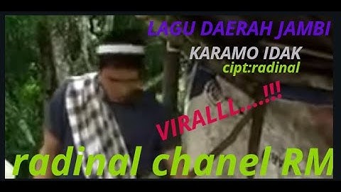 LAGU DAERAH JAMBI karamo idak-Official Video Music RM