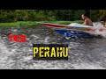 Proses akhir pembuatan perahu dan tes drive