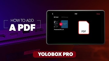 YoloBox Pro: How to add a PDF to your Livestream