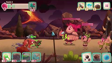 Dino bash levels 41 and 42