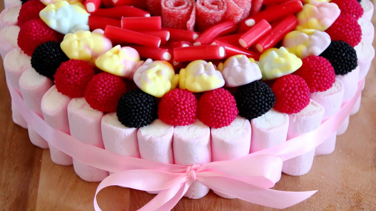 termómetro enemigo Arcaico Tarta de Chuches - Candy Cake for Sweets Lovers - YouTube