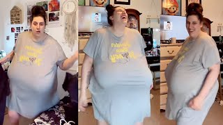 Daily Life Of Plus Size Women Over 60 And Over Who Look Simple