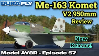 Durafly (PNF) ME-163B V2 "White 10" WWII Interceptor Fighter EPO 950mm (37.4") - Model AV8R Review