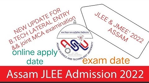 how to apply jlee assam|exam date jlee|jlee eligibility|assam jlee syllabus|b.tech lateral entry