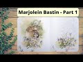 Lapin et pensées partie 1 - Marjolein Bastin Inspired by Nature COLOR ALONG - Tuto pas à pas