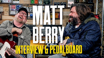 Matt Berry Interview & New Pedalboard [Yes, Him From The Telly & Voice Acting!]