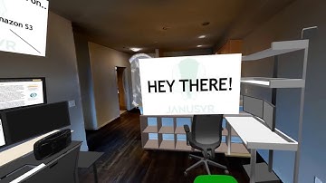 JanusVR - Standing in a web page
