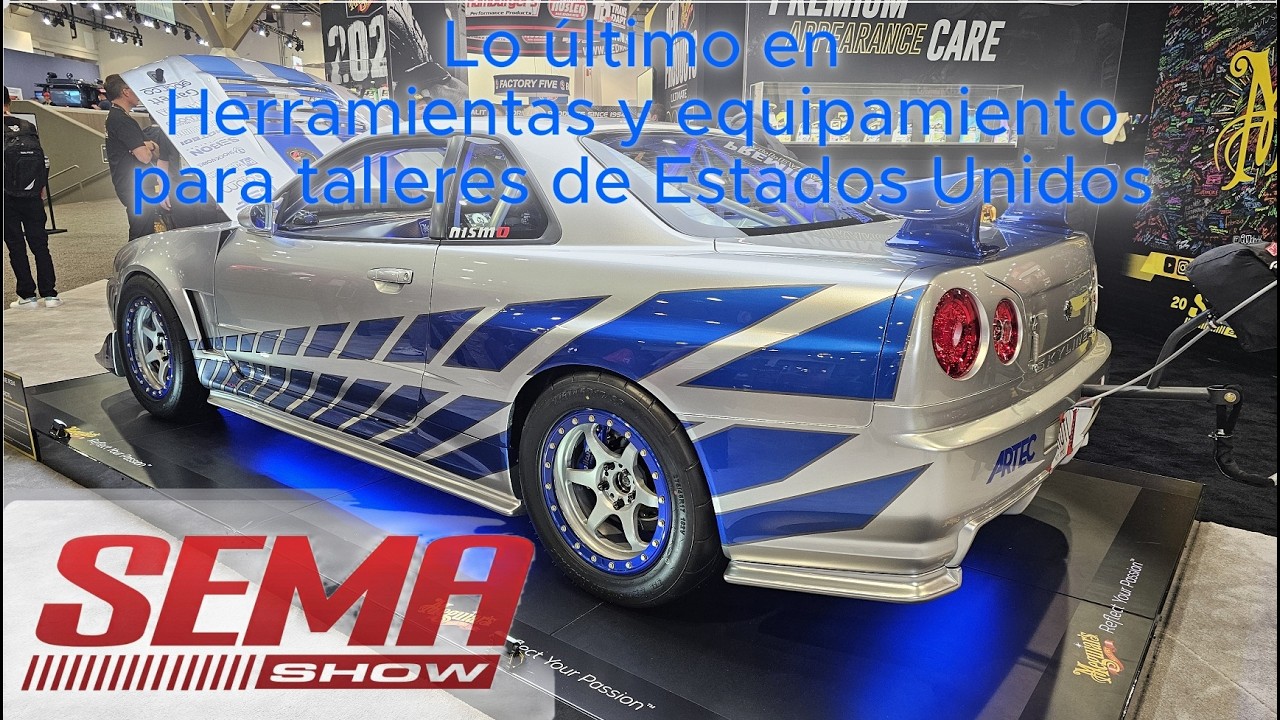 Herramientas que revolucionan los talleres: South Hall del SEMA Show 2024