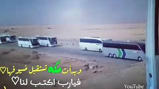 شاهد قوافل الحجاج الباصات حالات واتساب لكل من لديه حاج