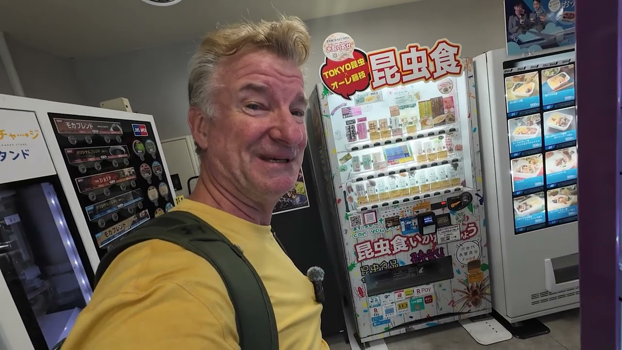 Круглосуточные торговые автоматы Food Room в Японии (37 автоматов!!!) ~ Eric Meal Time #1032