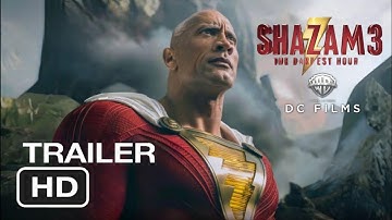 Shazam 3: The Darkest Nour (2026) Official HD Trailer | Superman vs Black Adam vs Shazam