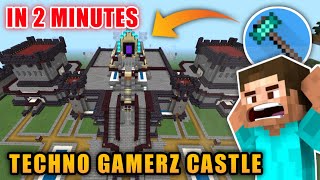 How To Make Castle Like Techno Gamerz in Just 2 Minutes | Techno Gamerz Castle screenshot 2